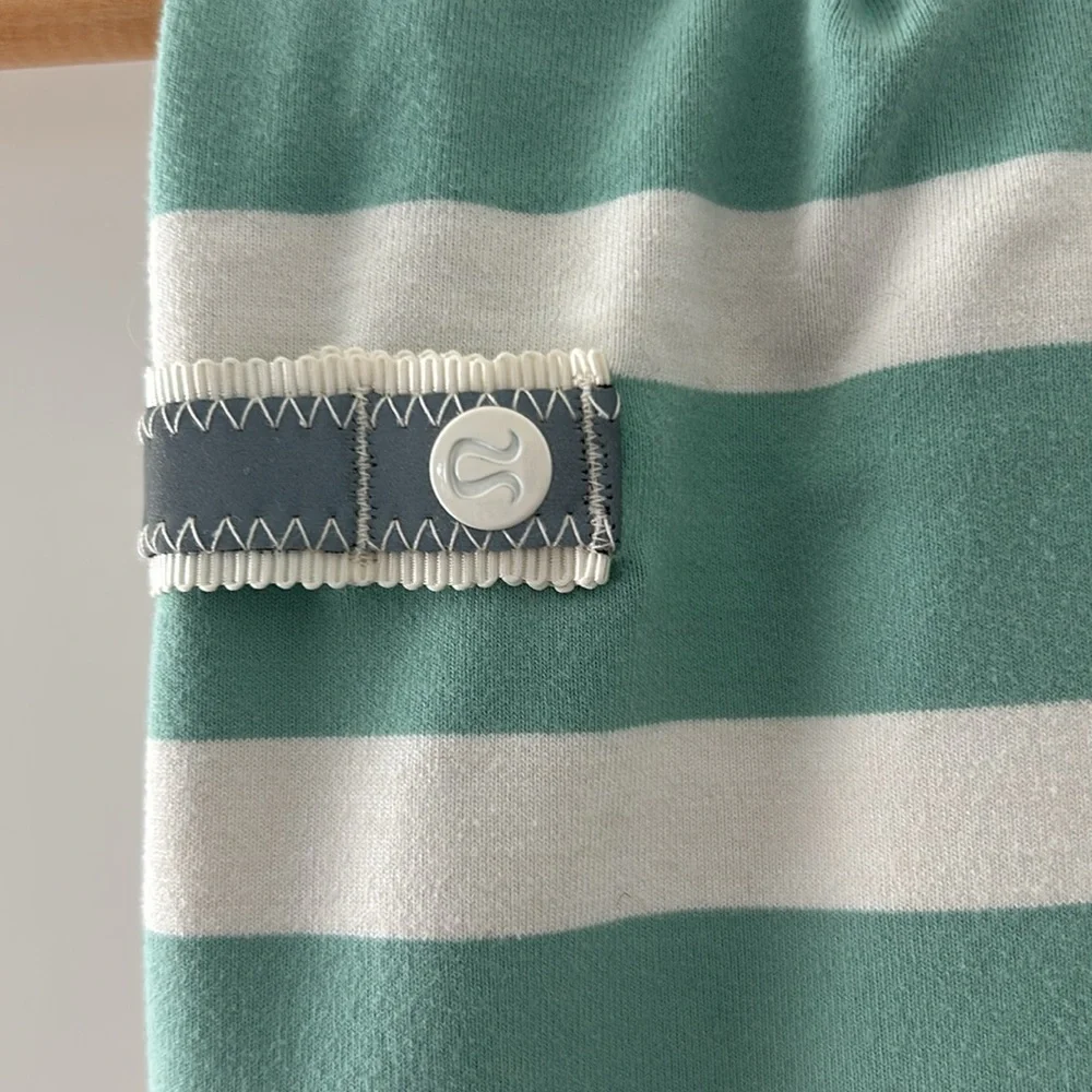 lululemon athletica Striped Mint, Blush & Cream Wrap/Scarf